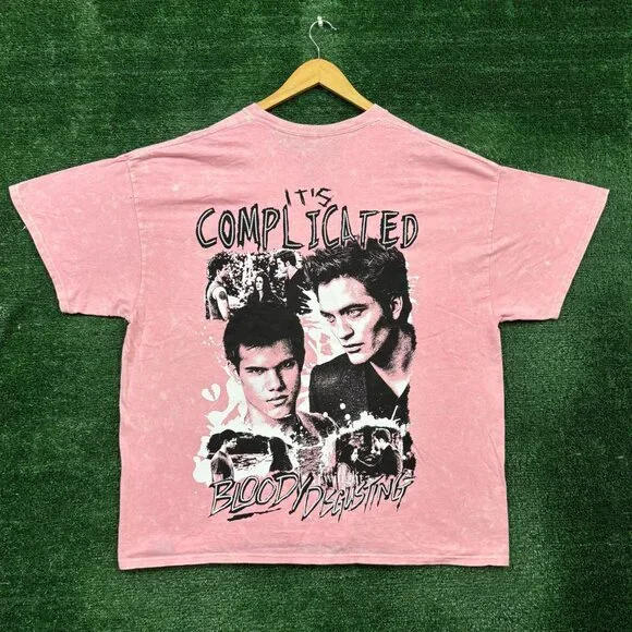 Bloody Disgusting x Twilight It's Complicated Oversized T-Shirt Extra Large - Picture 1 of 5